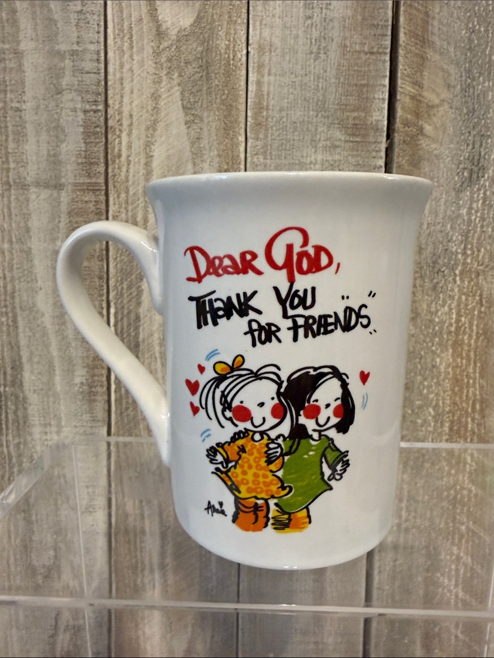 'Dear God Kids “Thank You for Friends' Ceramic Mug